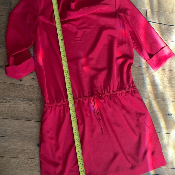 Outback Red Womens Medium Dress with drawstring waist and 2/3 length sleeves - Picture 6 of 8